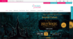 Desktop Screenshot of dancersgallery.com